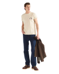 Small Graphic T-Shirt in Almond Milk