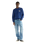 The Wrangler Mens Small Graphic Sweatshirt in Blue Depths