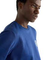 The Wrangler Mens Small Graphic Sweatshirt in Blue Depths