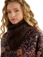 The Wrangler Womens Wool Bandana Scarf in Chocolate Torte