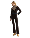 The Wrangler Womens Wool Bandana Scarf in Oat