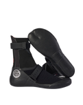 The Rip Curl Flashbomb 7mm Round Toe Wetstuit Boots in Black