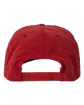 The Brixton Mens Inwood Snapback Cap in Red