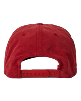 The Brixton Mens Inwood Snapback Cap in Red