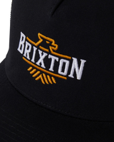 Skywind Trucker Cap in Black & Black