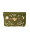 Midnight Mysticism Everyday Pouch in Fern Green