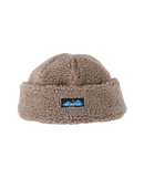 The Kavu Mens Fur Ball Beanie in Mocha