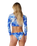 The Rip Curl Womens Farm Rio Groove Cheeky Coverage Bikini Bottoms in Tropical Groove