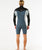Dawn Patrol 2mm Chest Zip Long Sleeve Wetsuit in Pine Night