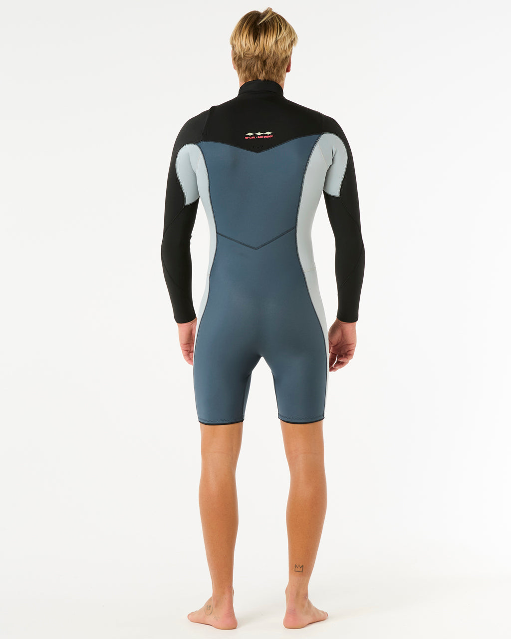 Dawn Patrol 2mm Chest Zip Long Sleeve Wetsuit in Pine Night