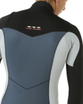 Dawn Patrol 2mm Chest Zip Long Sleeve Wetsuit in Pine Night