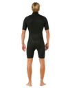 Dawn Patrol 2/2mm Chest Zip Spring Wetsuit in Black