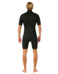 Dawn Patrol 2/2mm Chest Zip Spring Wetsuit in Black
