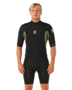 Dawn Patrol 2/2mm Back Zip Spring Wetsuit in Deep Cactus