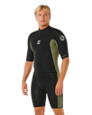 Dawn Patrol 2/2mm Back Zip Spring Wetsuit in Deep Cactus