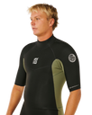 Dawn Patrol 2/2mm Back Zip Spring Wetsuit in Deep Cactus