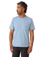 Industrial Pocket T-Shirt in Meadow Blue