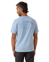Industrial Pocket T-Shirt in Meadow Blue