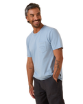 Industrial Pocket T-Shirt in Meadow Blue