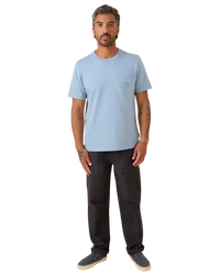 Industrial Pocket T-Shirt in Meadow Blue