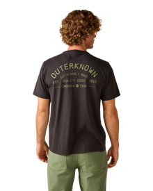 Industrial Pocket T-Shirt in Washed Black