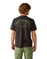Industrial Pocket T-Shirt in Washed Black