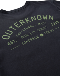 Industrial Pocket T-Shirt in Washed Black