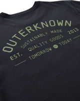 Industrial Pocket T-Shirt in Washed Black