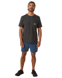 FYOK Pocket T-Shirt in Charcoal