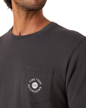 FYOK Pocket T-Shirt in Charcoal