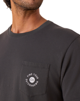 FYOK Pocket T-Shirt in Charcoal