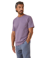 OK Flag Pocket T-Shirt in Purple Aster