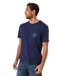 Ty Williams Salt Water Pocket T-Shirt in Marine