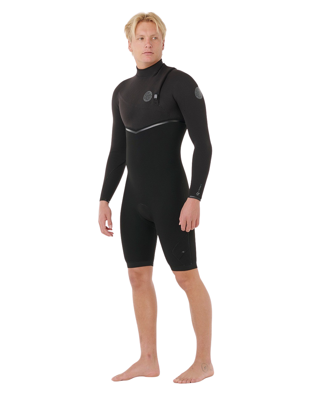 E-Bomb 2/2mm Zipless Entry Long Sleeve Spring Wetsuit in Black