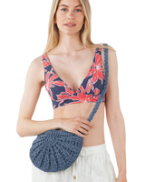 The Barts Theros Shoulder Bag in Denim
