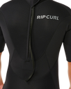 Trad 2mm Back Zip Shorty Wetsuit in Black