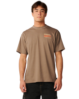 Search Series Journey Man Loose T-Shirt in Walnut