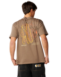 Search Series Journey Man Loose T-Shirt in Walnut