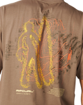 Search Series Journey Man Loose T-Shirt in Walnut