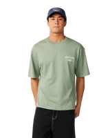 The Rip Curl Mens Heritage Icon T-Shirt in Sage