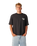 The Rip Curl Mens Heritage Icon T-Shirt in Washed Black