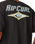 The Rip Curl Mens Heritage Icon T-Shirt in Washed Black