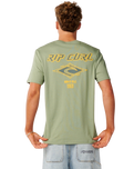 Fade Out Icon Relaxed T-Shirt in Sage