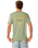 Fade Out Icon Relaxed T-Shirt in Sage