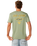 Fade Out Icon Relaxed T-Shirt in Sage