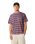 The Rip Curl Mens Disorder Stripe T-Shirt in Dusty Purple