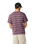 The Rip Curl Mens Disorder Stripe T-Shirt in Dusty Purple