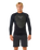 Omega 1.5mm Long Sleeve Rash Vest in Black