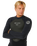Omega 1.5mm Long Sleeve Rash Vest in Black