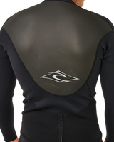 Omega 1.5mm Long Sleeve Rash Vest in Black